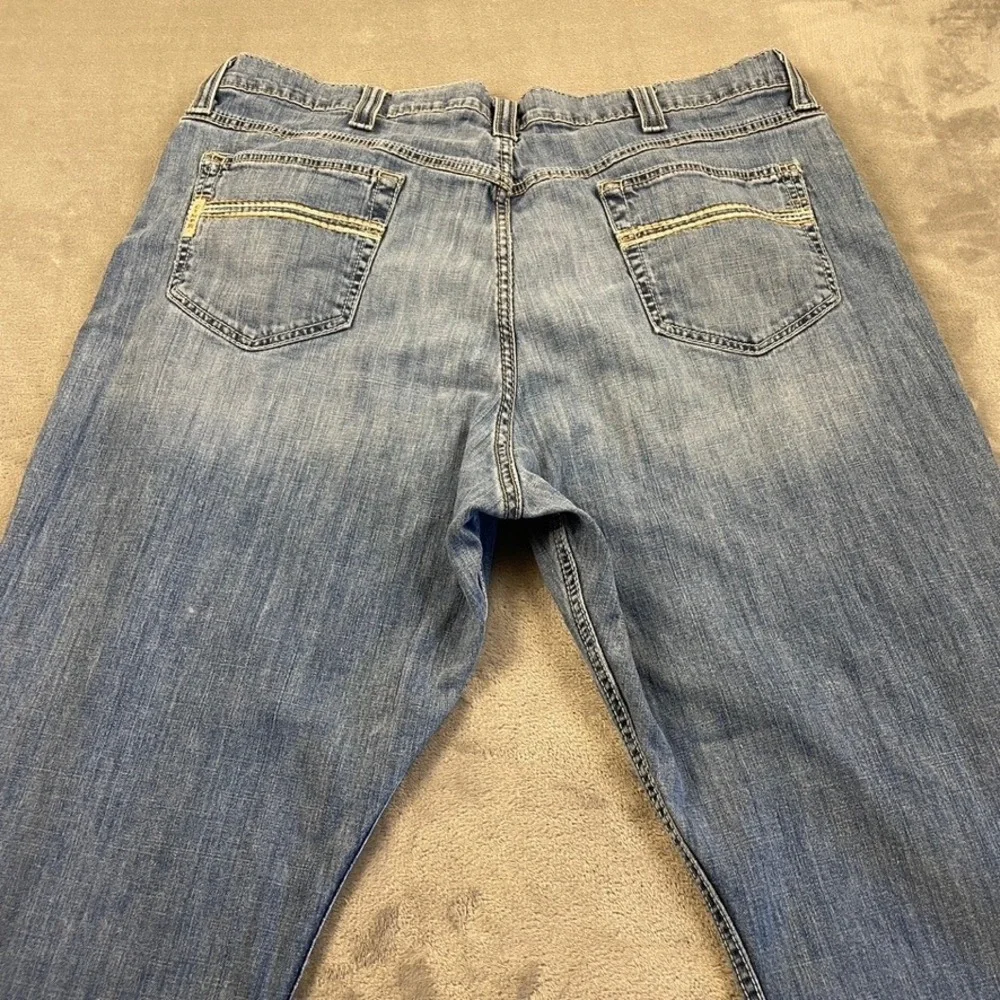 Cinch Carter 2.5 Men's 42x34 Relaxed Straight Leg Jeans Blue Medium Wash